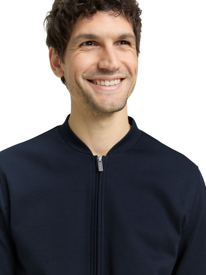 TOM TAILOR Piqué Bomberjacke mit Eingriffstaschen