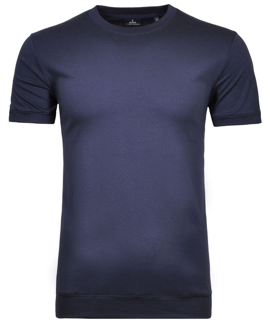 RAGMAN Pima T-Shirt Rundhals mit Bündchen