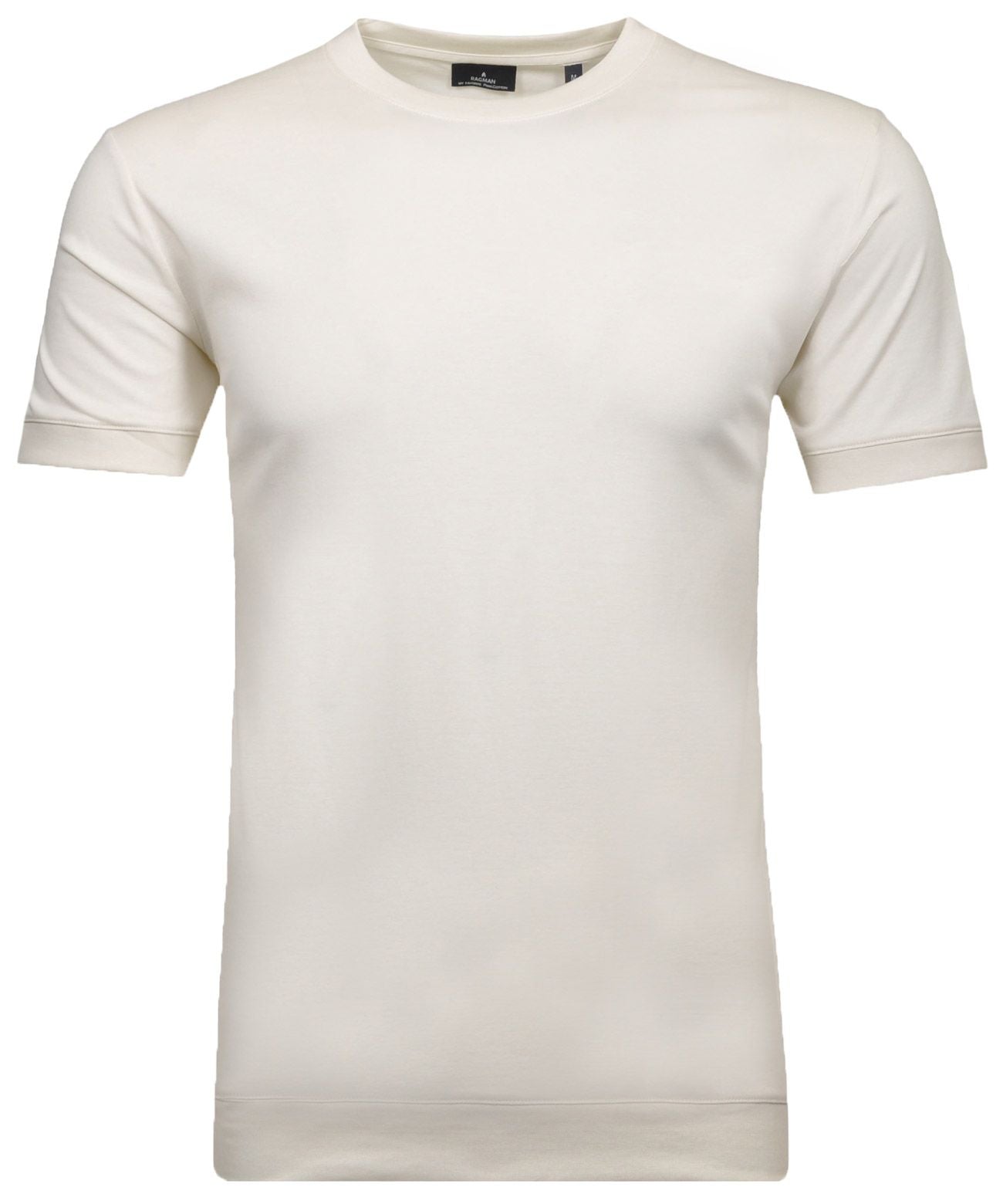 RAGMAN Pima T-Shirt Rundhals mit Bündchen