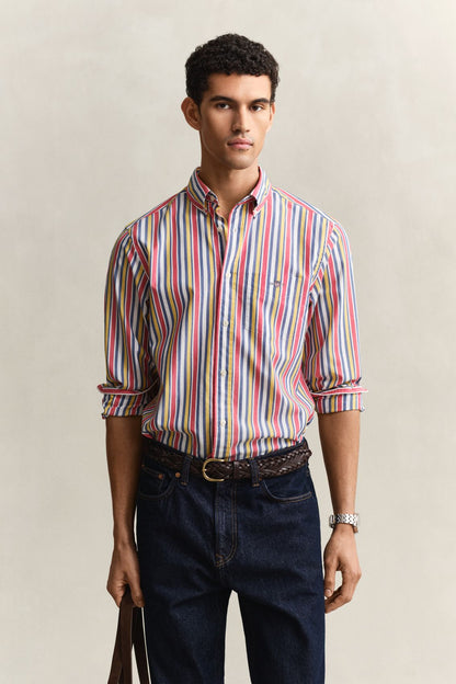 GANT Bunt gestreiftes Popeline-Hemd