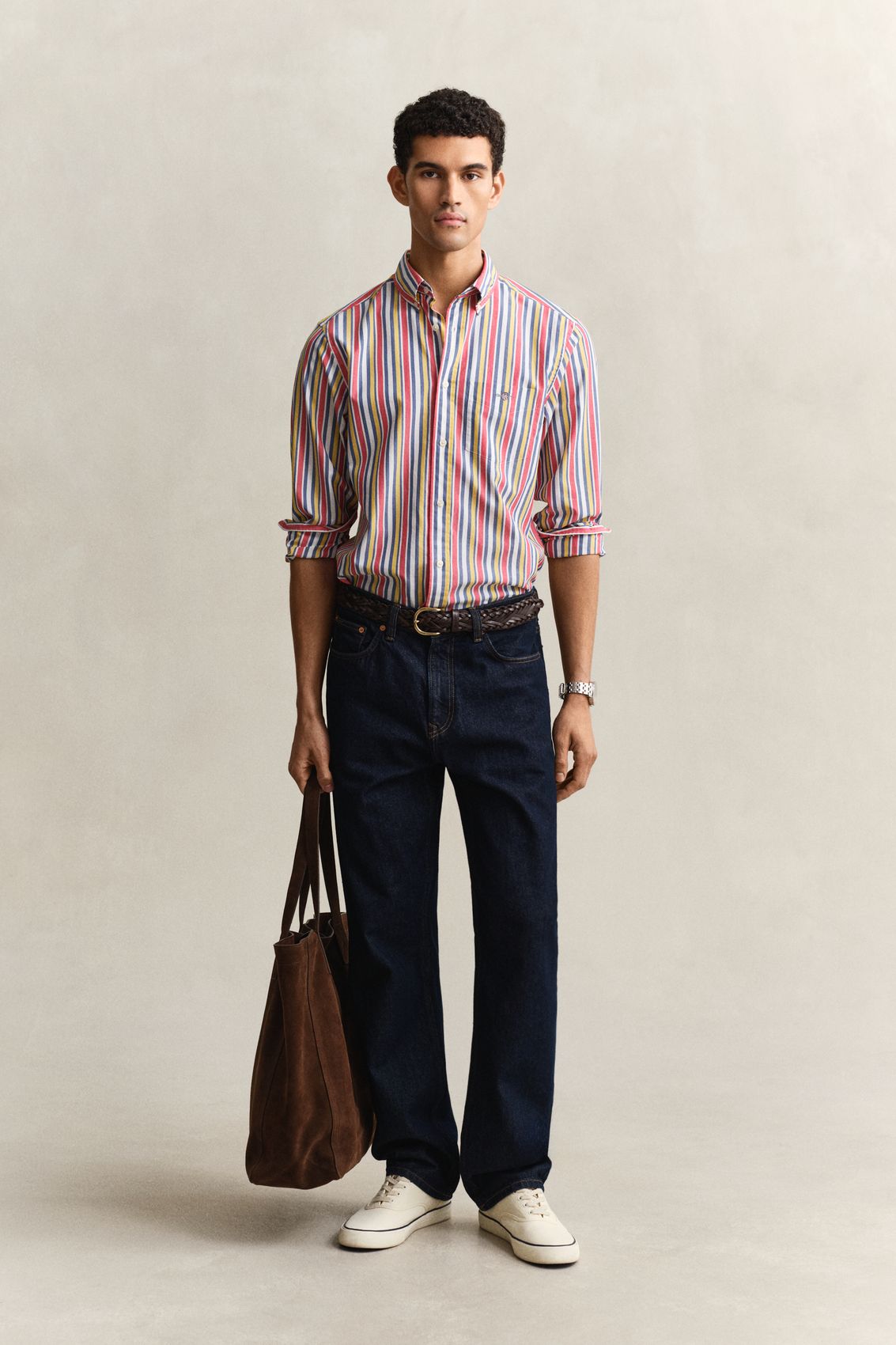 GANT Bunt gestreiftes Popeline-Hemd