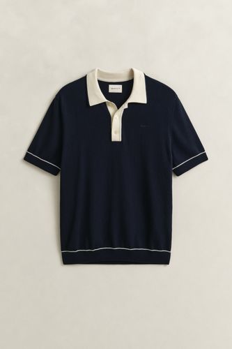 GANT Polopullover aus Baumwoll-Modal-Mix