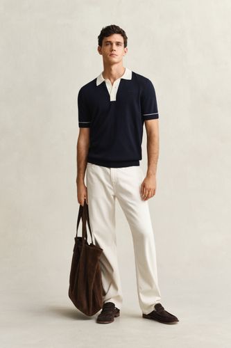GANT Polopullover aus Baumwoll-Modal-Mix