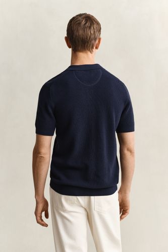GANT Polopullover aus strukturierter Baumwolle