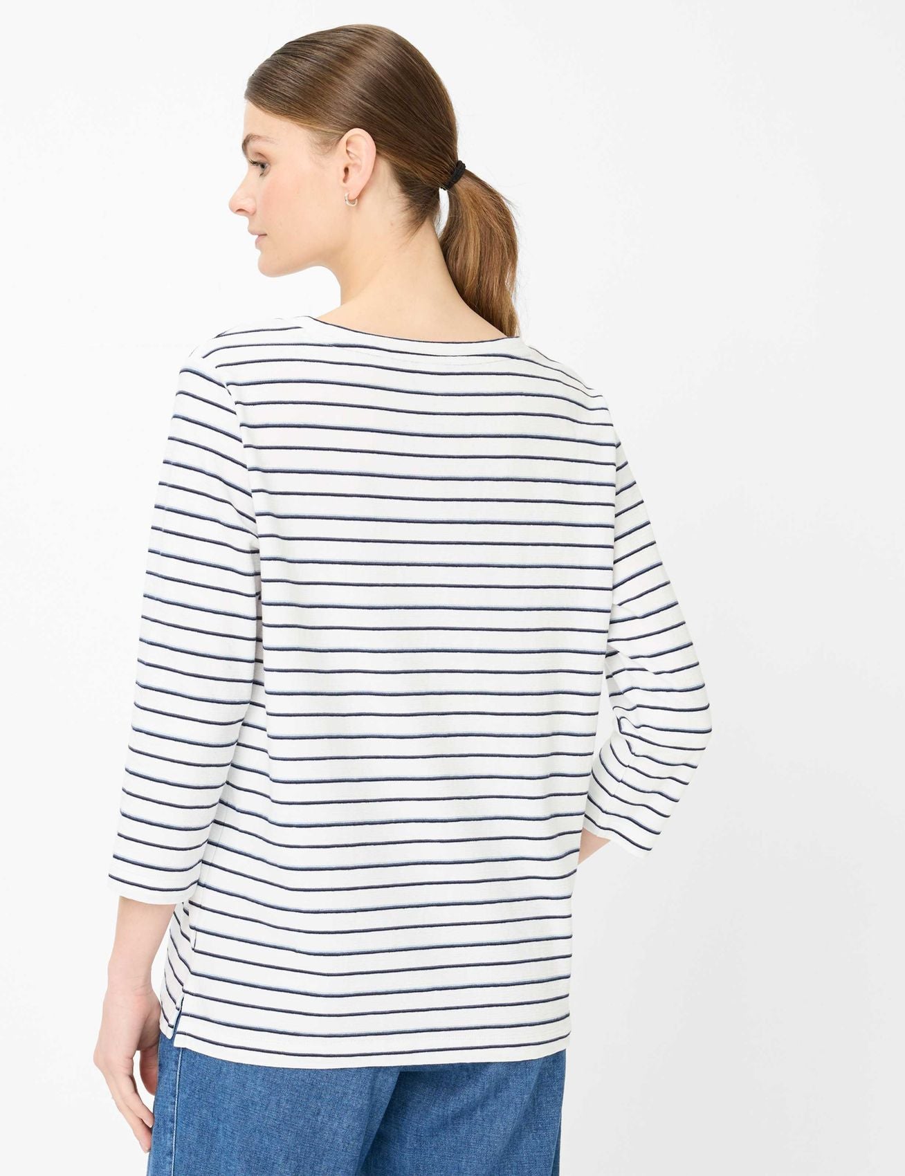 BRAX Gestreiftes Langarmshirt "Bonnie"