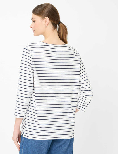 BRAX Gestreiftes Langarmshirt "Bonnie"
