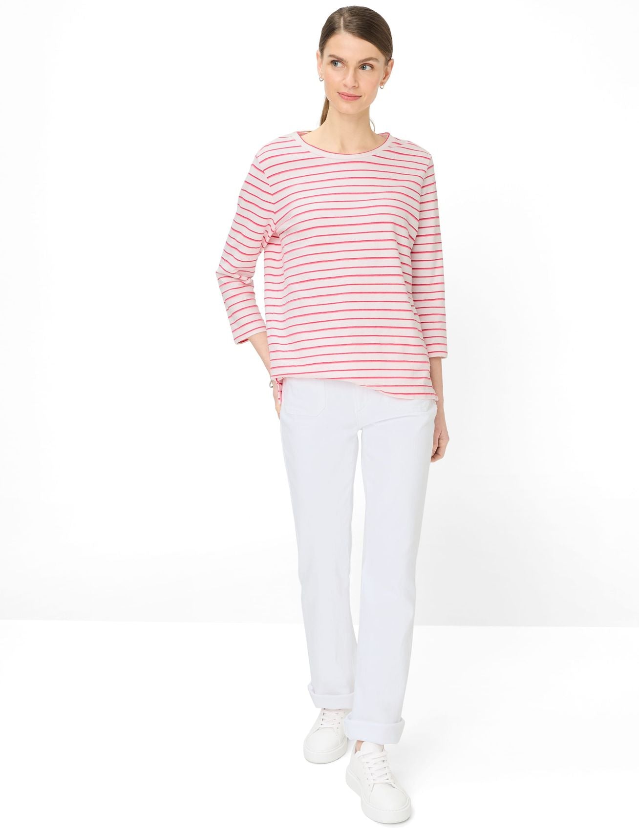 BRAX Gestreiftes Langarmshirt "Bonnie"