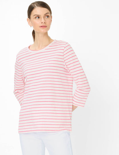 BRAX Gestreiftes Langarmshirt "Bonnie"
