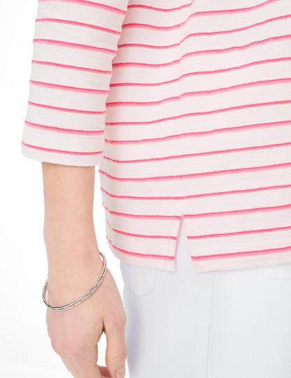 BRAX Gestreiftes Langarmshirt "Bonnie"