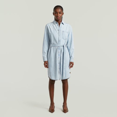 G-STAR Shirt Dress Belt l\s wmn