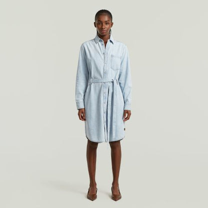 G-STAR Shirt Dress Belt l\s wmn