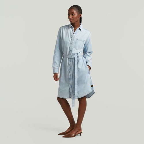 G-STAR Shirt Dress Belt l\s wmn