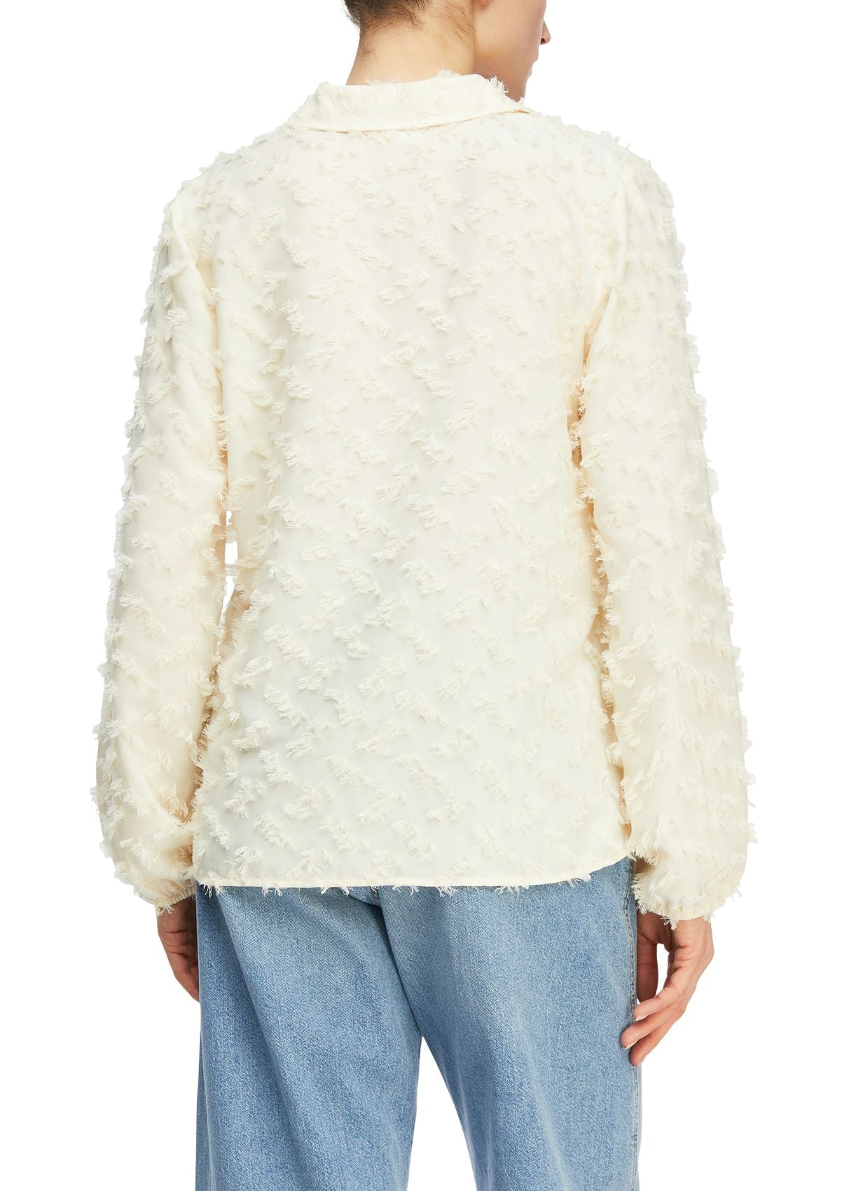 COMMA Jacquard-Bluse mit 3D-Struktur 44
