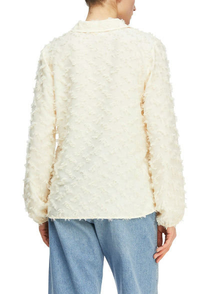 COMMA Jacquard-Bluse mit 3D-Struktur 44