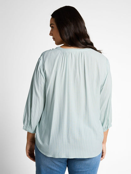 TOM TAILOR Plus Size - Bluse mit Streifenmuster
