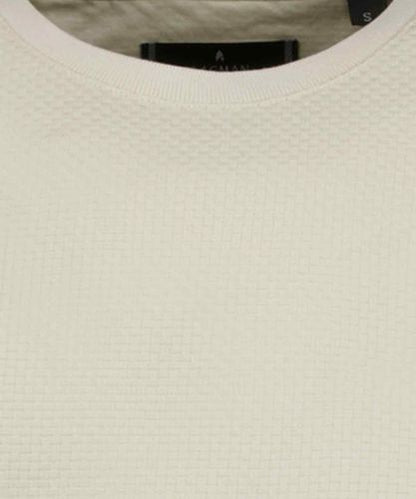 RAGMAN T-shirt Jacquard, mercerisierte Baumwolle