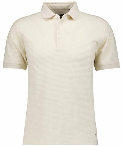RAGMAN Poloshirt Jacquard, mercerisierte Baumwolle