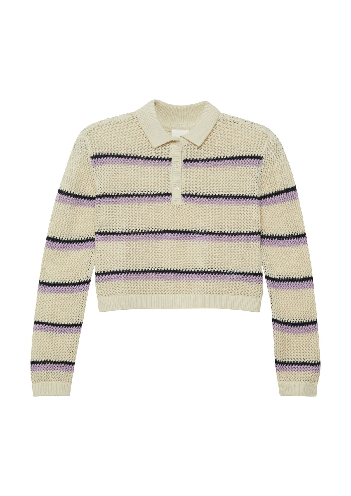 OLIVER TWIST Strickpullover mit Lochstruktur