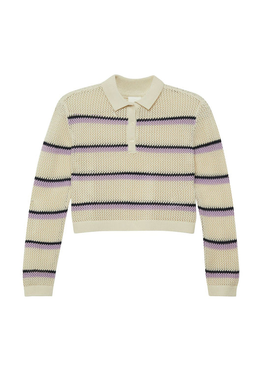 OLIVER TWIST Strickpullover mit Lochstruktur