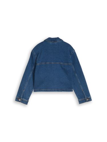TOM TAILOR Cropped Jeansjacke mit Stretch