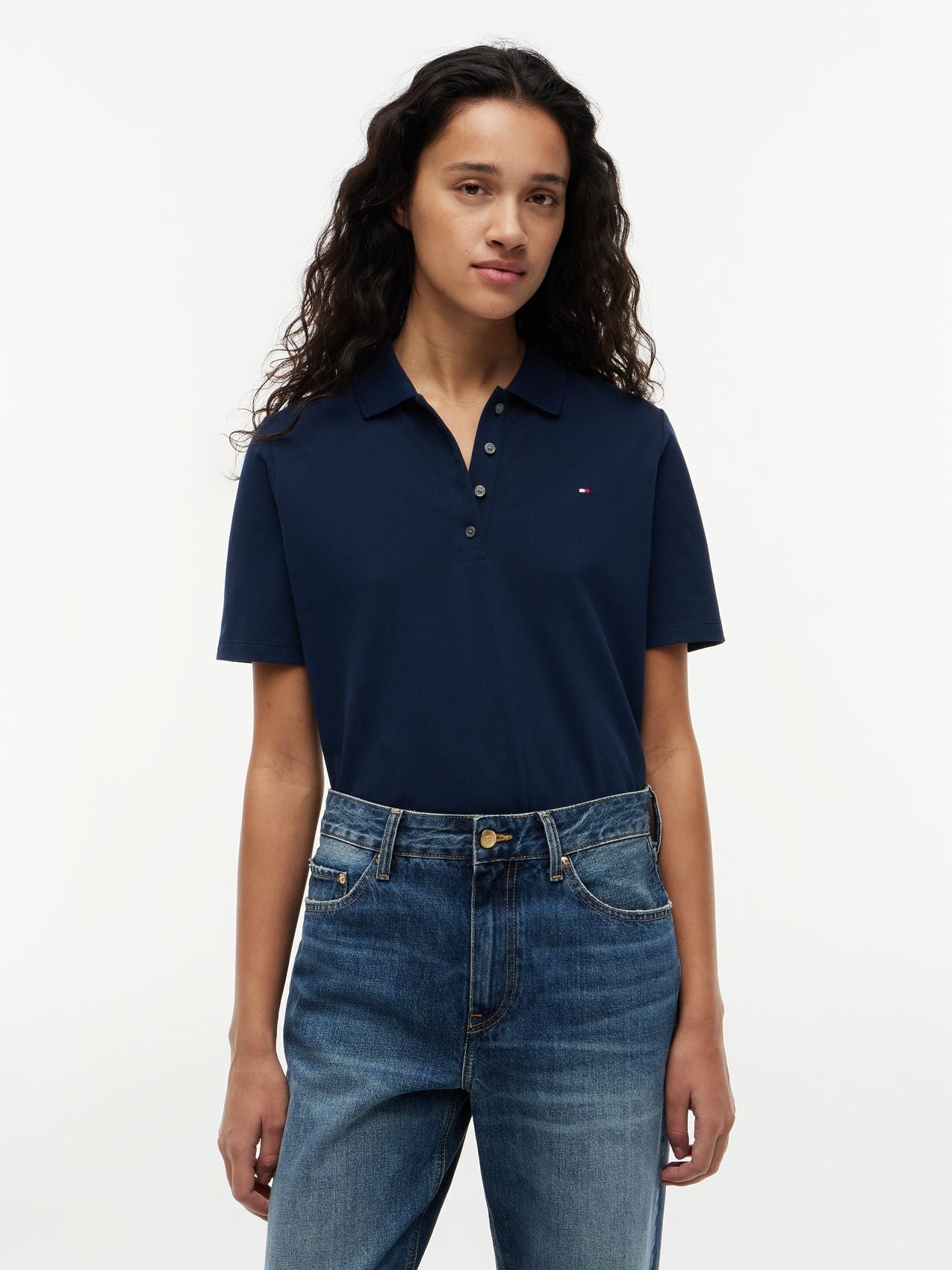 TOMMY HILFIGER Piqué-Poloshirt, Regular Fit, 1985