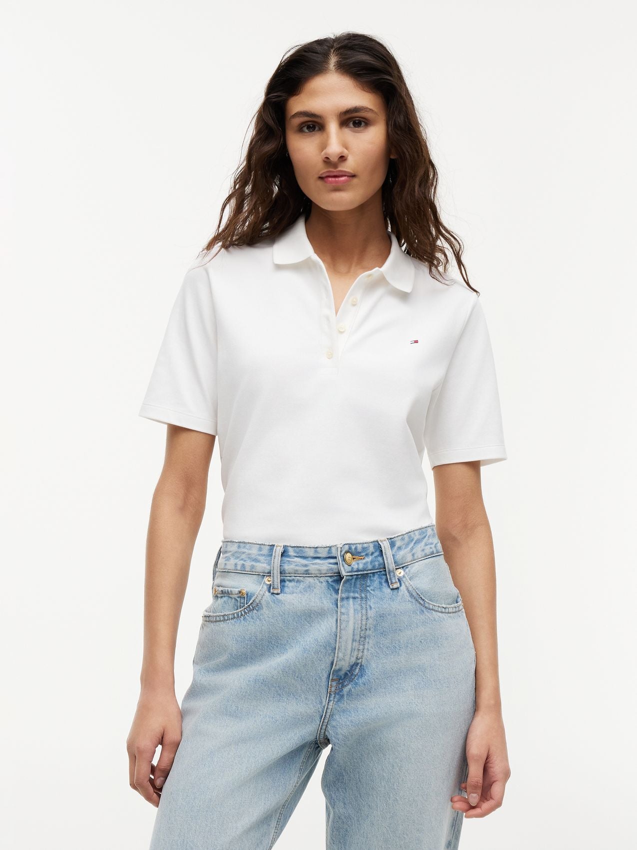 TOMMY HILFIGER Piqué-Poloshirt, Regular Fit, 1985