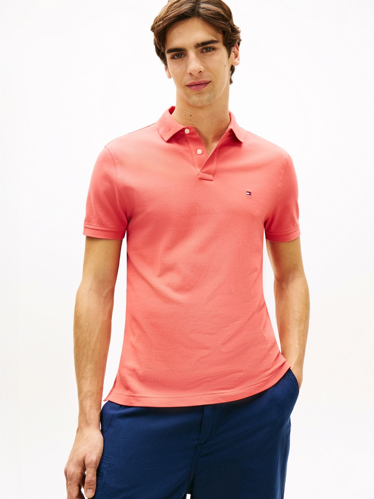 TOMMY HILFIGER 1985 Regular Fit Pique Polo Shirt
