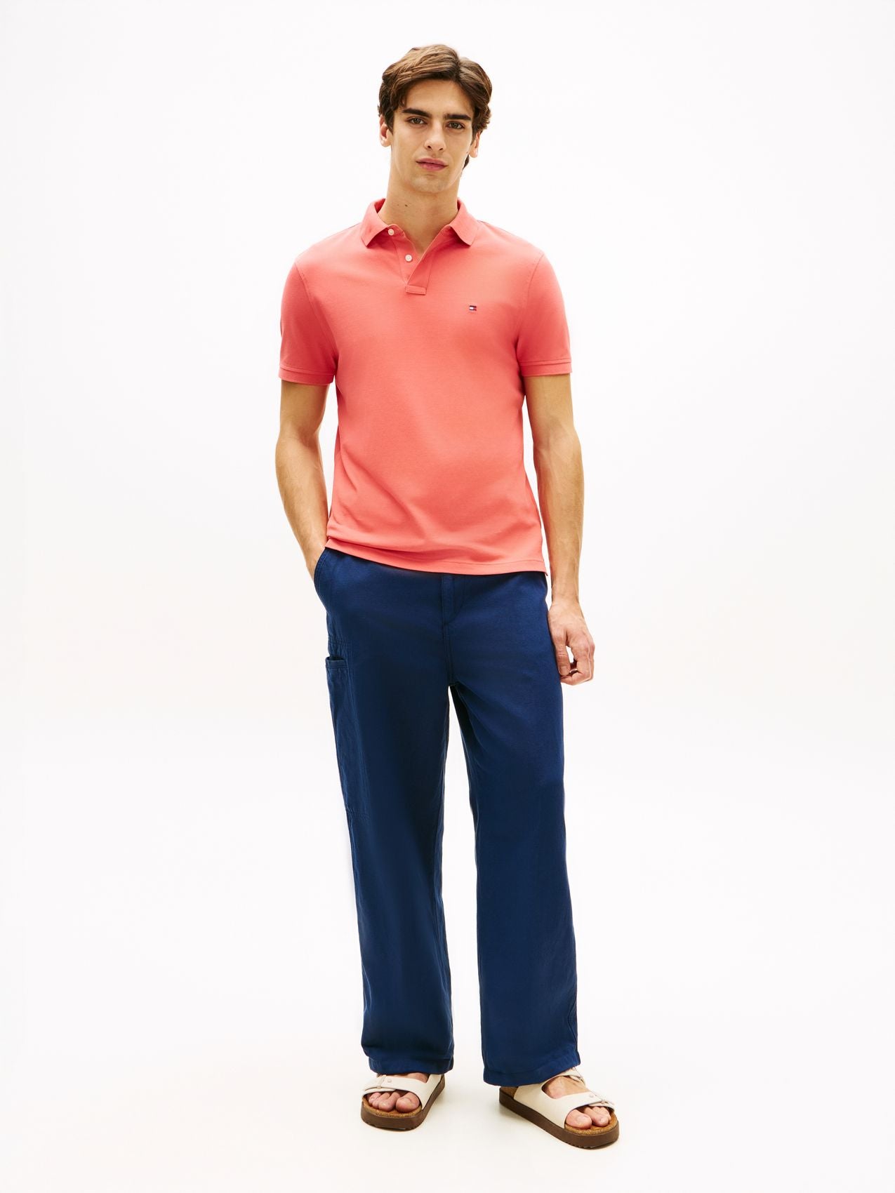 TOMMY HILFIGER 1985 Regular Fit Pique Polo Shirt