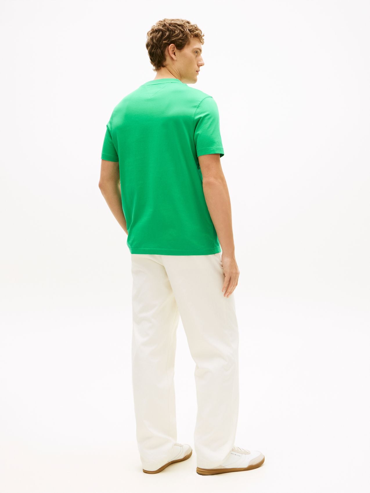 TOMMY HILFIGER Logo Embroidery Jersey T-Shirt
