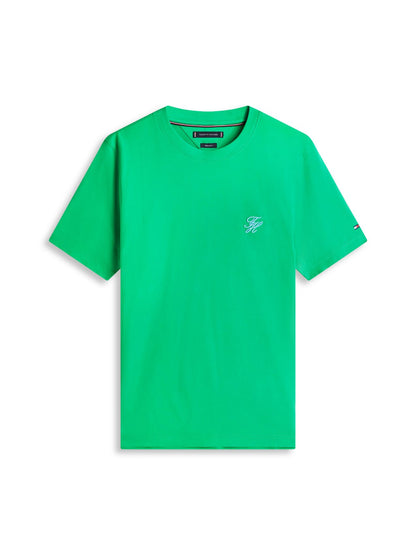 TOMMY HILFIGER Logo Embroidery Jersey T-Shirt