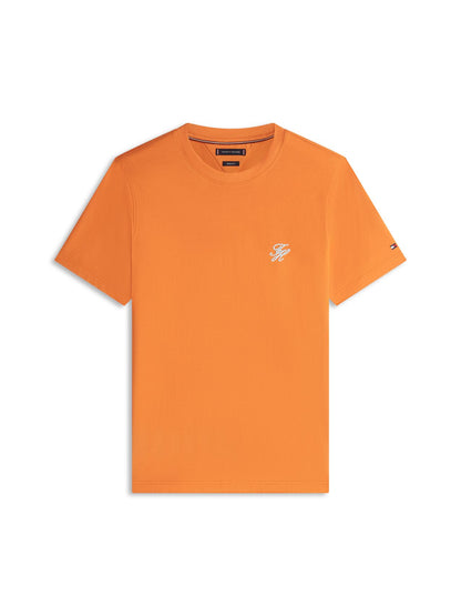 TOMMY HILFIGER Logo Embroidery Jersey T-Shirt