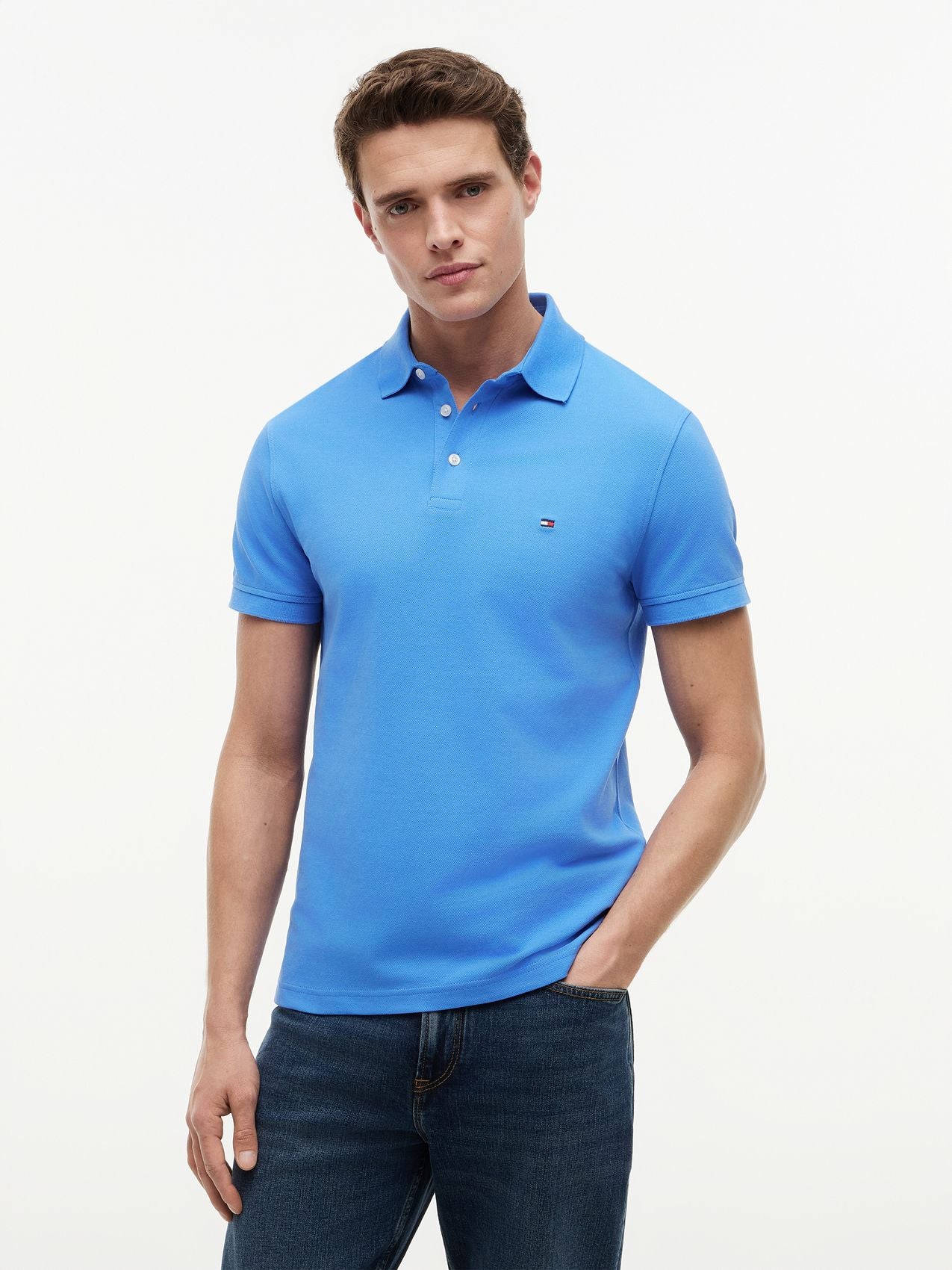 TOMMY HILFIGER 1985 Regular Fit Pique Polo Shirt