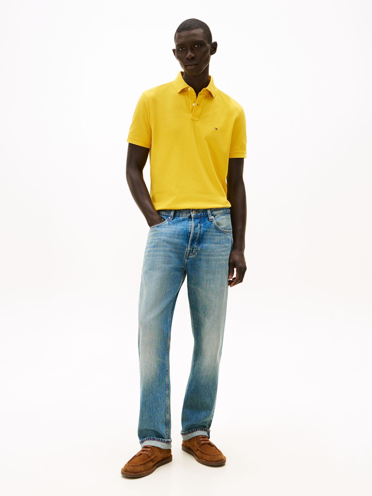 TOMMY HILFIGER 1985 Regular Fit Pique Polo Shirt
