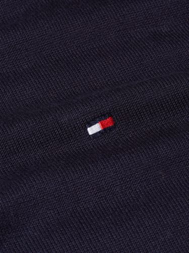 TOMMY HILFIGER ESSENTIAL COTTON KNITTED POLO