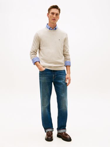 TOMMY HILFIGER ESSENTIAL SSNL COTTON CREW NECK