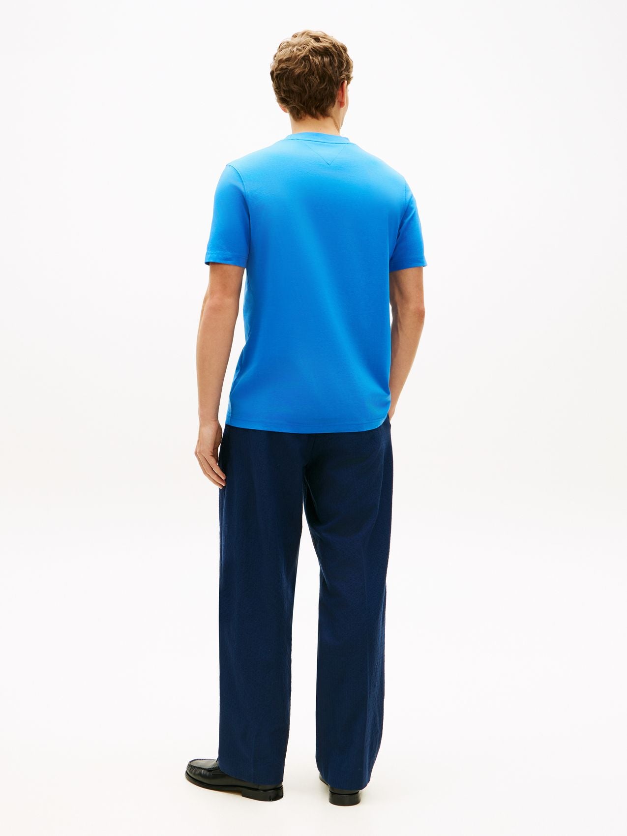 TOMMY HILFIGER Logo Embroidery Jersey T-Shirt