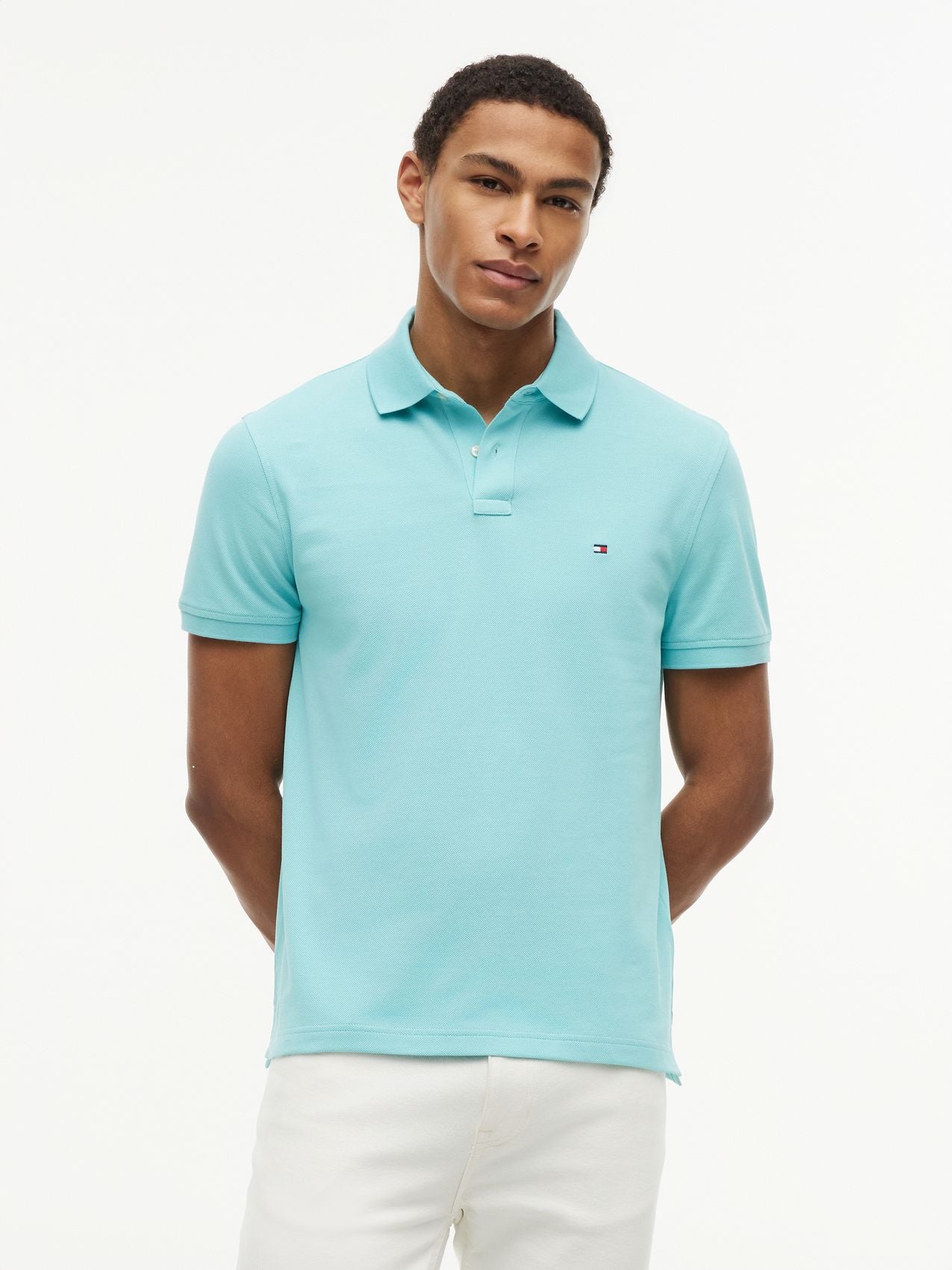 TOMMY HILFIGER 1985 Regular Fit Pique Polo Shirt