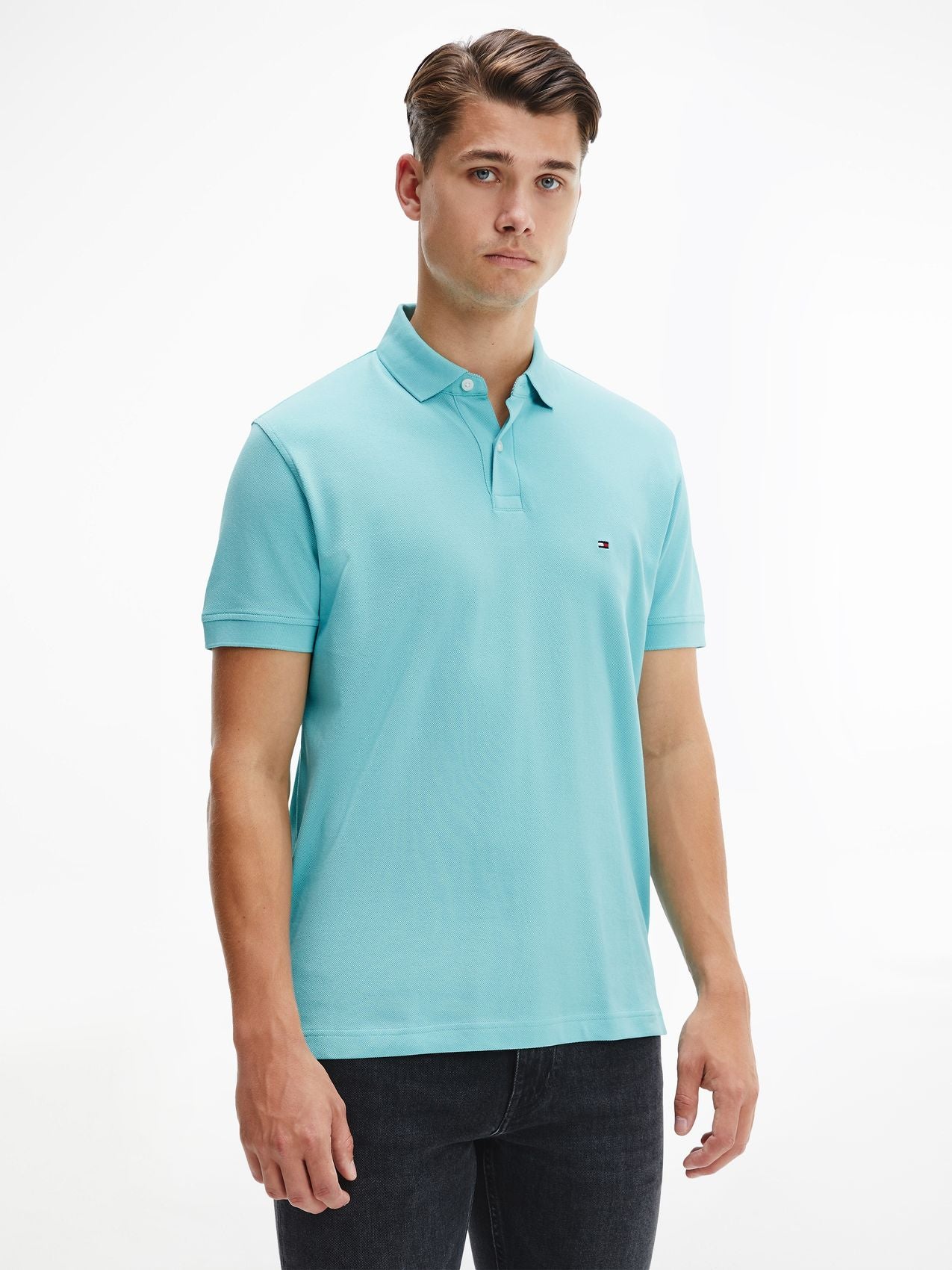 TOMMY HILFIGER 1985 Regular Fit Pique Polo Shirt