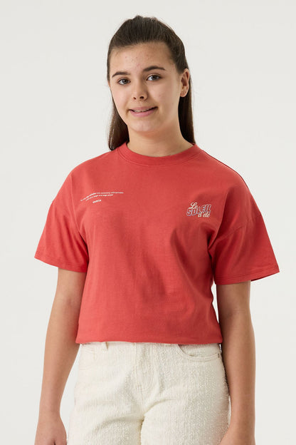 GARCIA T-Shirt mit Rückenprint