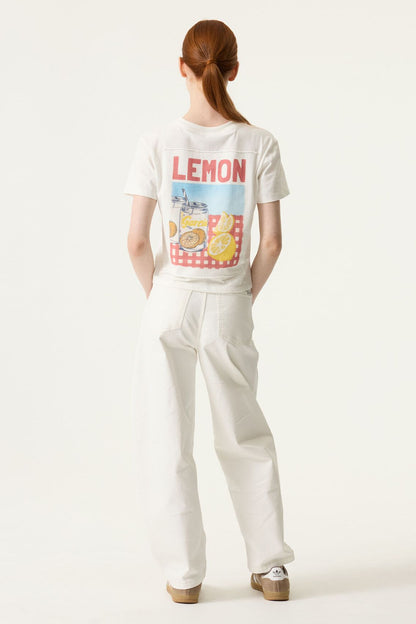 GARCIA T-Shirt mit Rückenprint