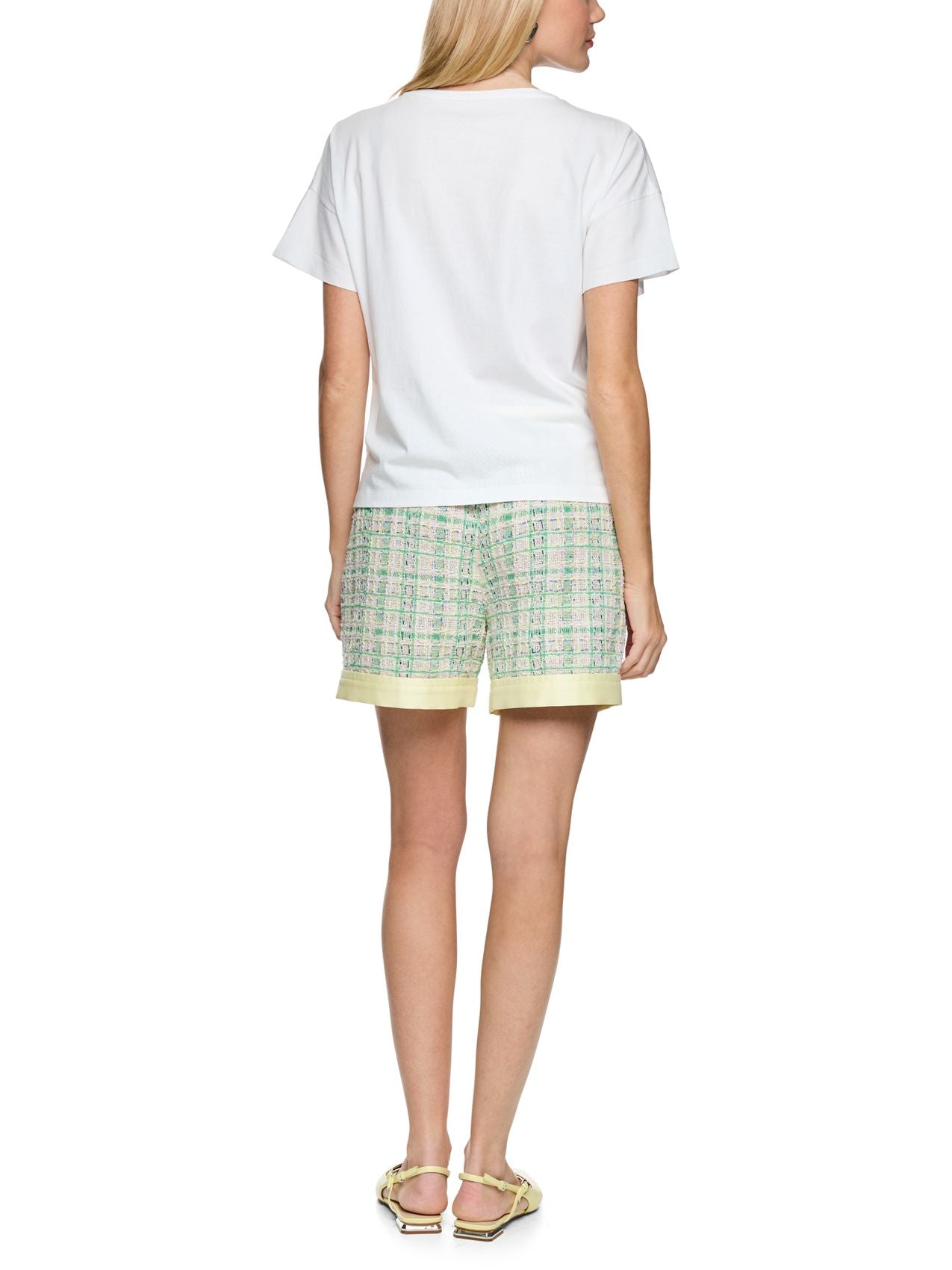 MARC CAIN Verziertes Baumwollshirt