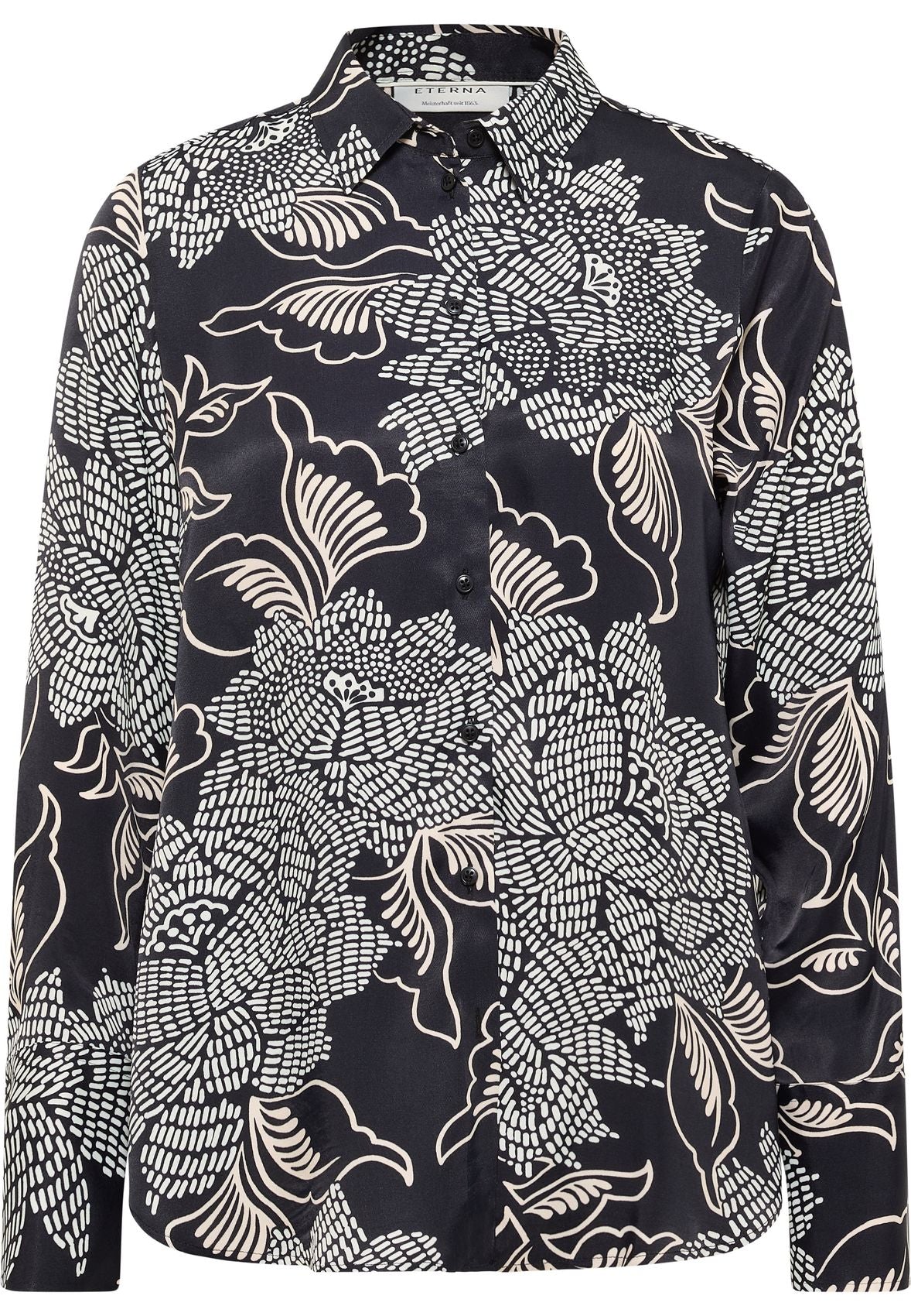ETERNA Bluse Viskose Langarm