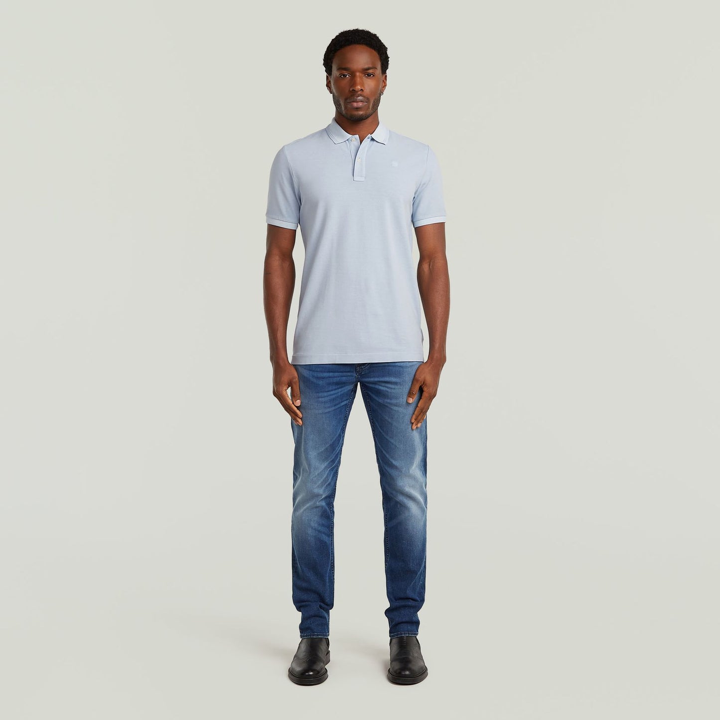 G-STAR Dunda overdyed slim polo s\s