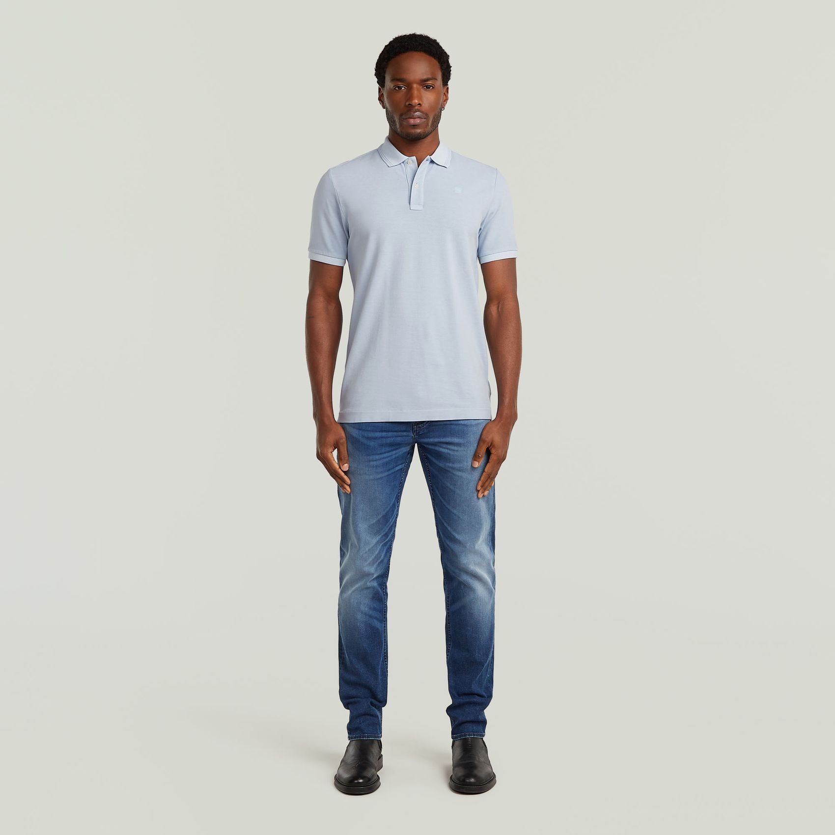 G-STAR Dunda overdyed slim polo s\s