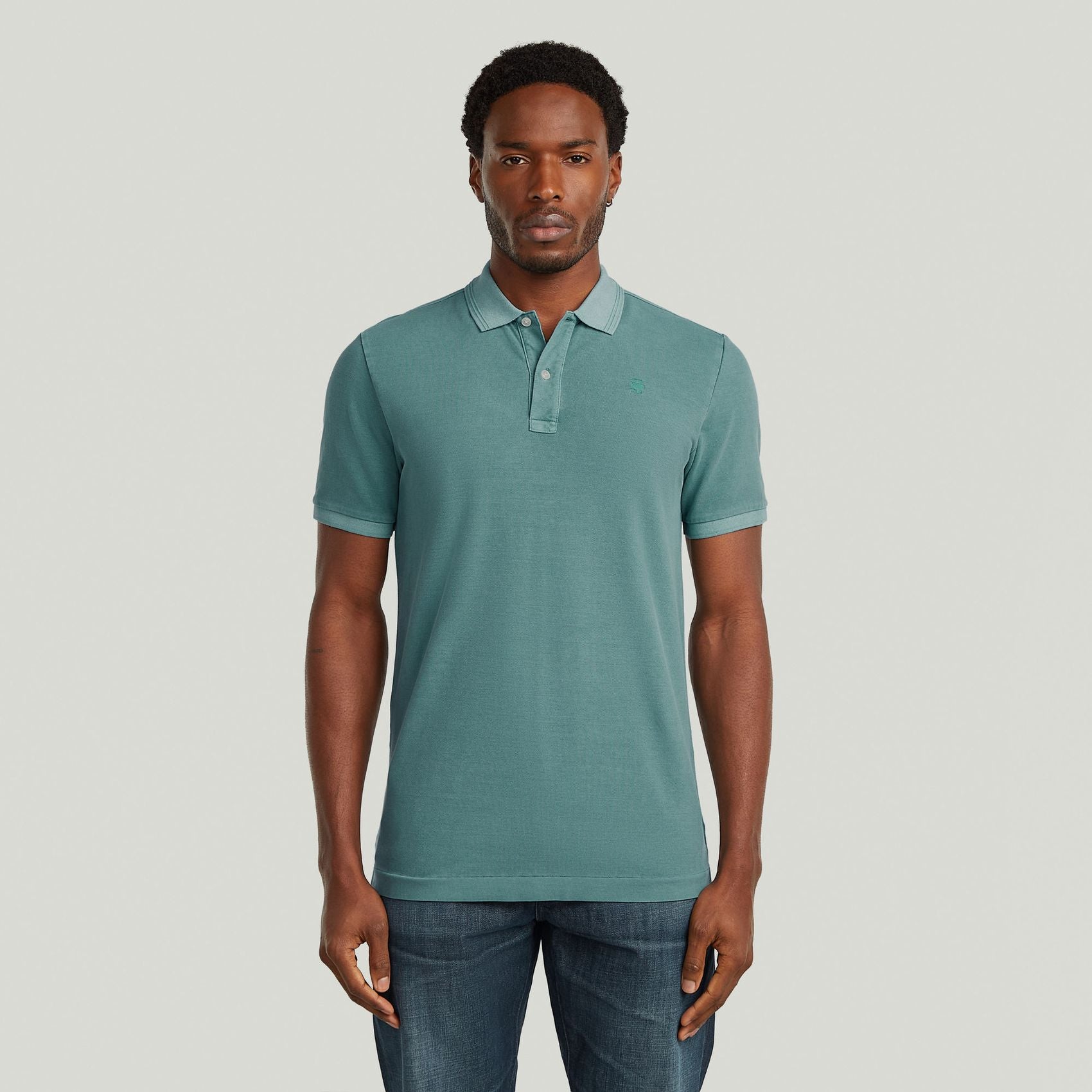 G-STAR Dunda overdyed slim polo s\s XL