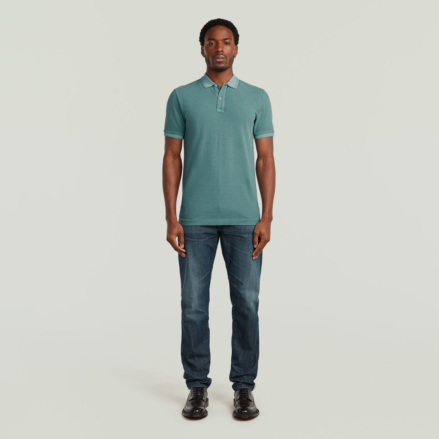 G-STAR Dunda overdyed slim polo s\s