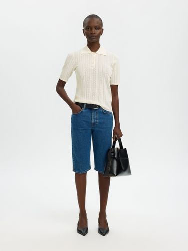 BESTSELLER SLFTOLEDO STRUCTURE 2/4 KNIT POLO NECK
