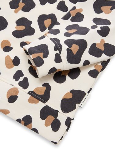 TOM TAILOR Oversize Sweatshirt mit Leo-Print