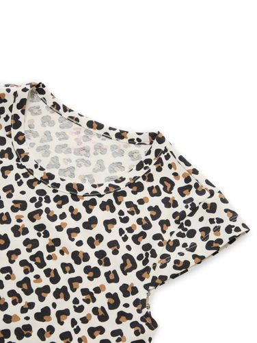TOM TAILOR Oversize Sweatshirt mit Leo-Print