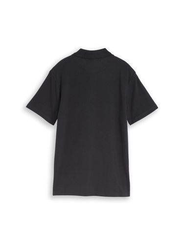 TOM TAILOR Piqué Poloshirt mit Logo-Badge